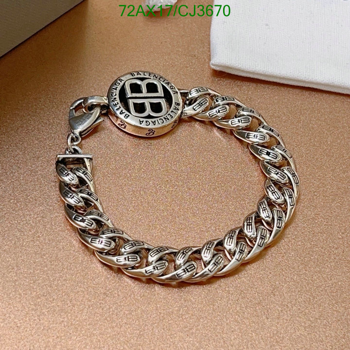 Balenciaga-Jewelry Code: CJ3670 $: 72USD