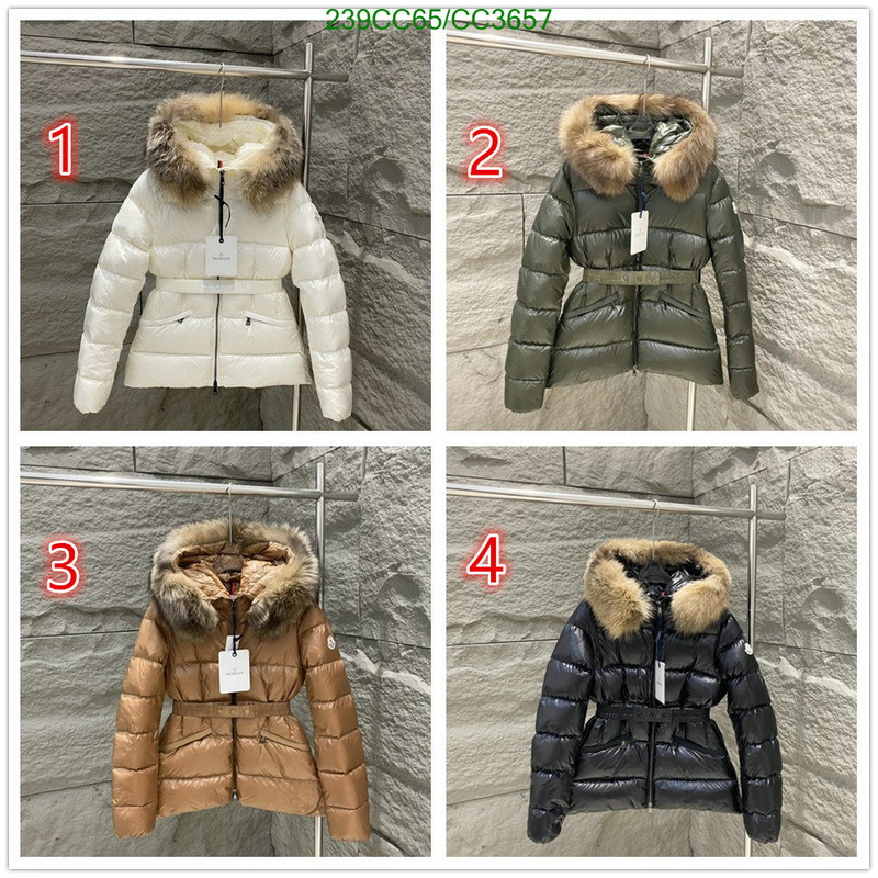 Moncler-Down jacket Women Code: CC3657 $: 239USD