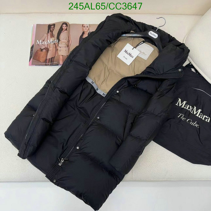 MaxMara-Down jacket Women Code: CC3647 $: 245USD