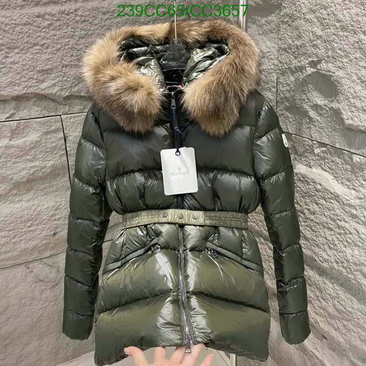 Moncler-Down jacket Women Code: CC3657 $: 239USD