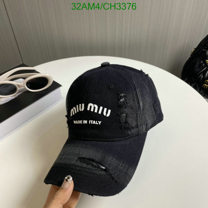 Miu Miu-Cap(Hat) Code: CH3376 $: 32USD