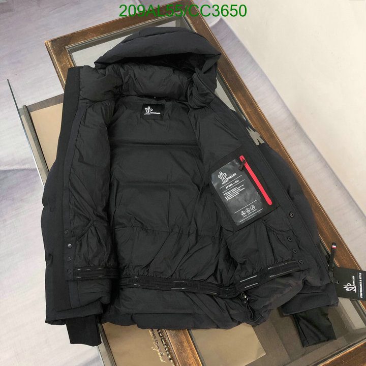 Moncler-Down jacket Men Code: CC3650 $: 209USD