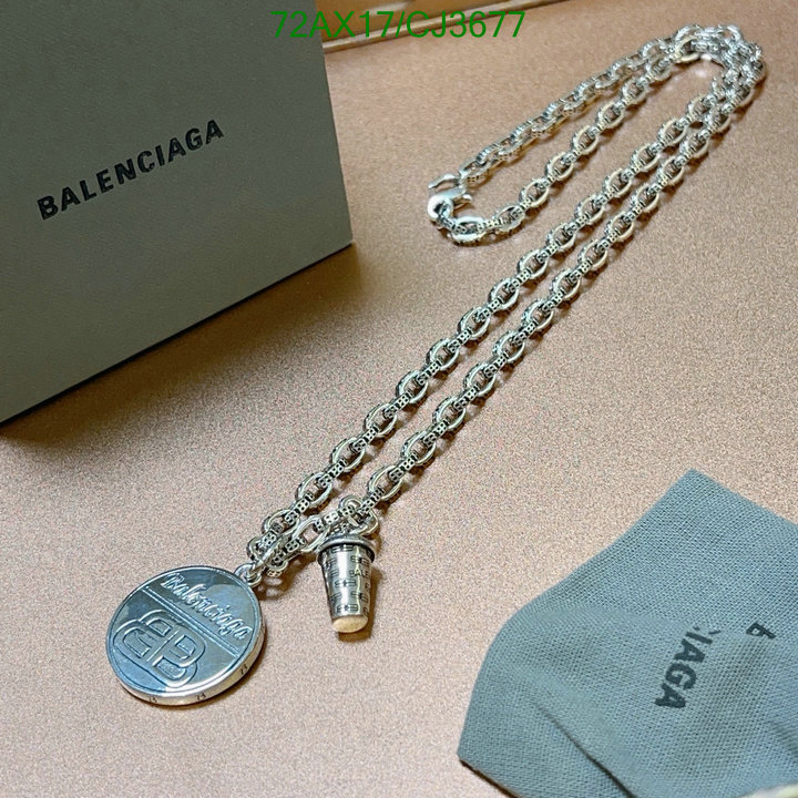 Balenciaga-Jewelry Code: CJ3677 $: 72USD