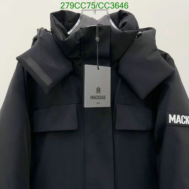 Mackage-Down jacket Women Code: CC3646 $: 279USD