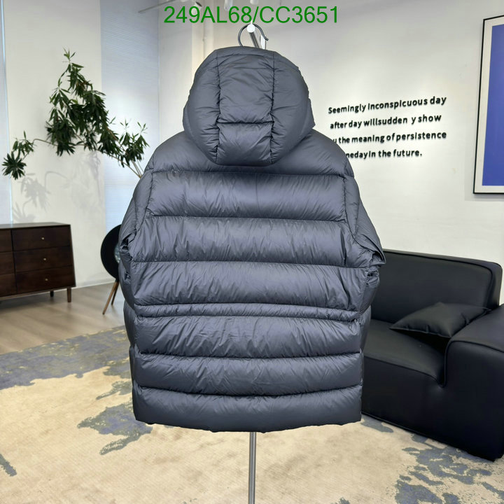 Moncler-Down jacket Men Code: CC3651 $: 249USD