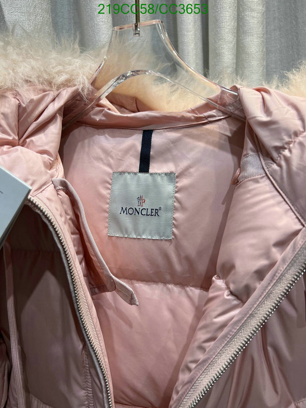 Moncler-Down jacket Women Code: CC3653 $: 219USD