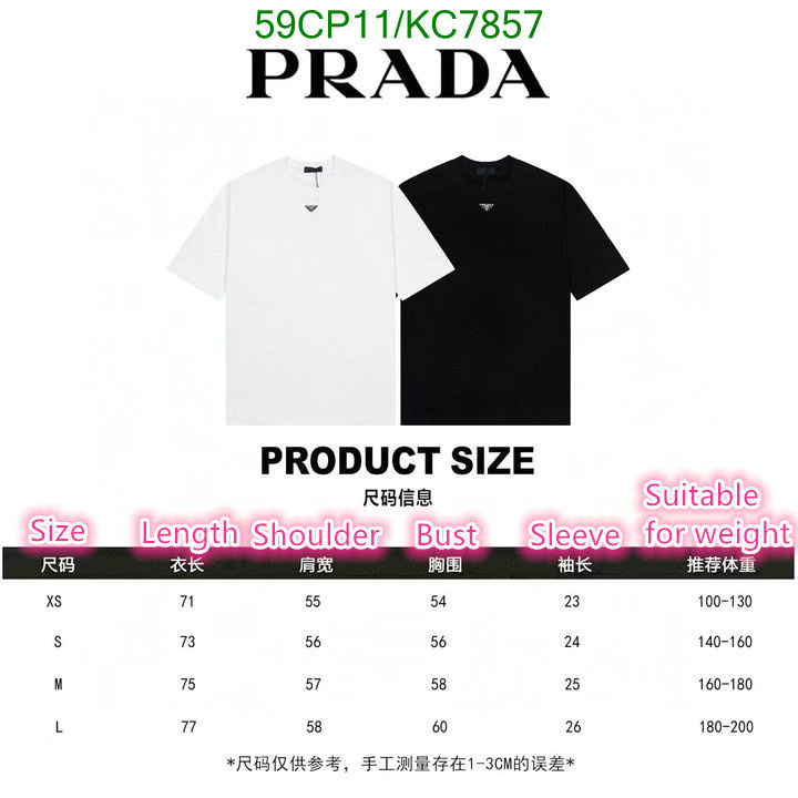 Prada-Clothing Code: KC7857 $: 59USD