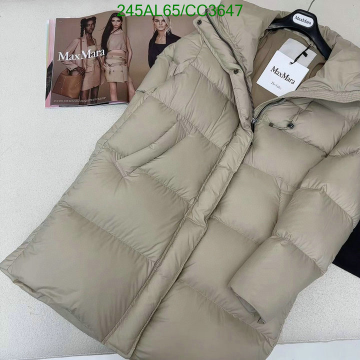 MaxMara-Down jacket Women Code: CC3647 $: 245USD