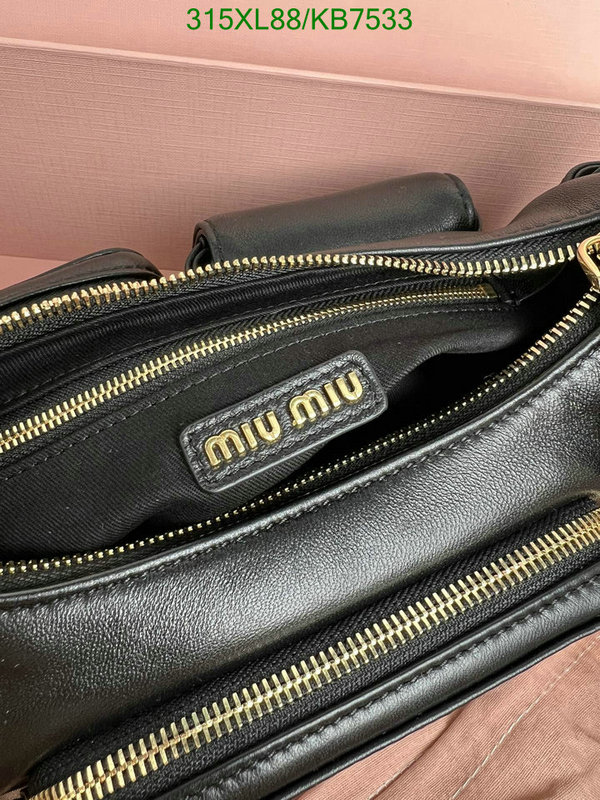 Miu Miu-Bag-Mirror Quality Code: KB7533 $: 315USD