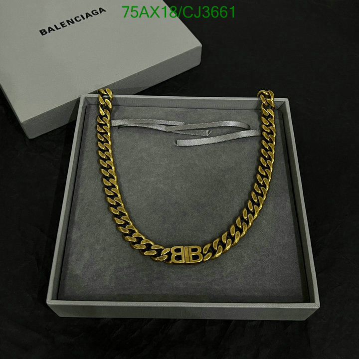 Balenciaga-Jewelry Code: CJ3661 $: 75USD