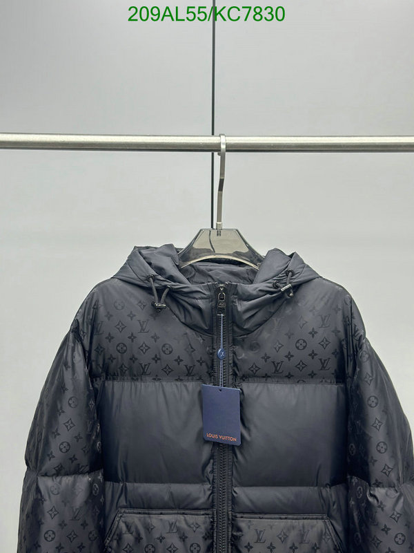 LV-Down jacket Men Code: KC7830 $: 209USD