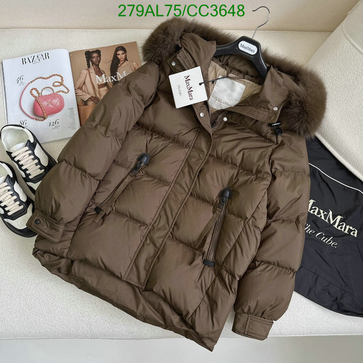 MaxMara-Down jacket Women Code: CC3648 $: 279USD