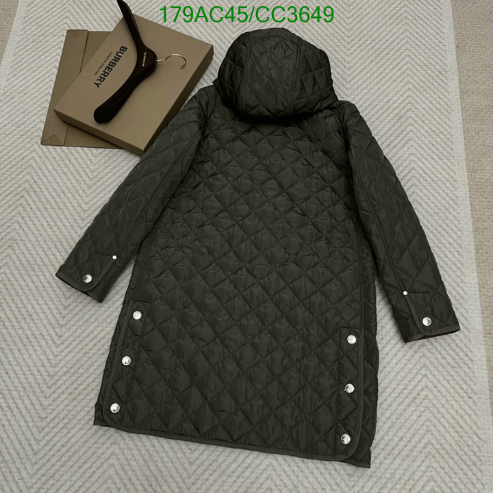 Burberry-Down jacket Women Code: CC3649 $: 179USD