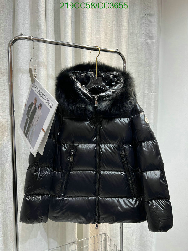 Moncler-Down jacket Women Code: CC3655 $: 219USD