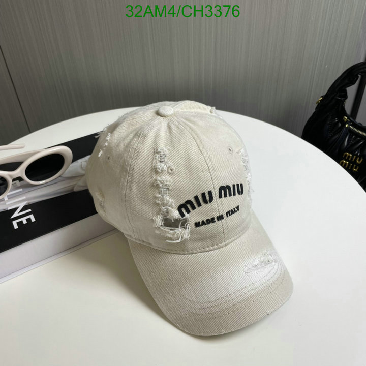 Miu Miu-Cap(Hat) Code: CH3376 $: 32USD