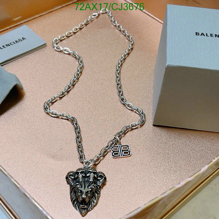 Balenciaga-Jewelry Code: CJ3676 $: 72USD