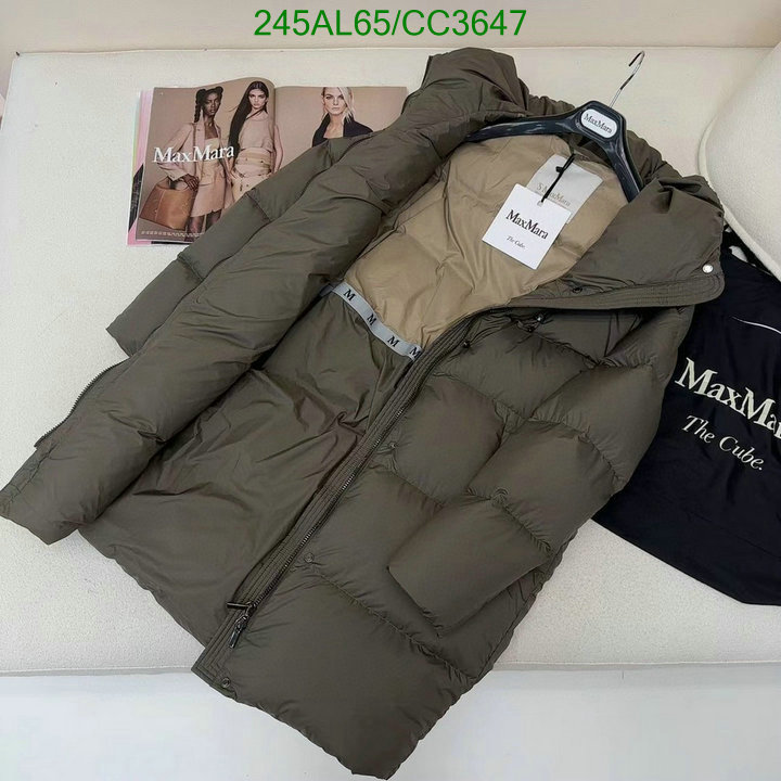 MaxMara-Down jacket Women Code: CC3647 $: 245USD