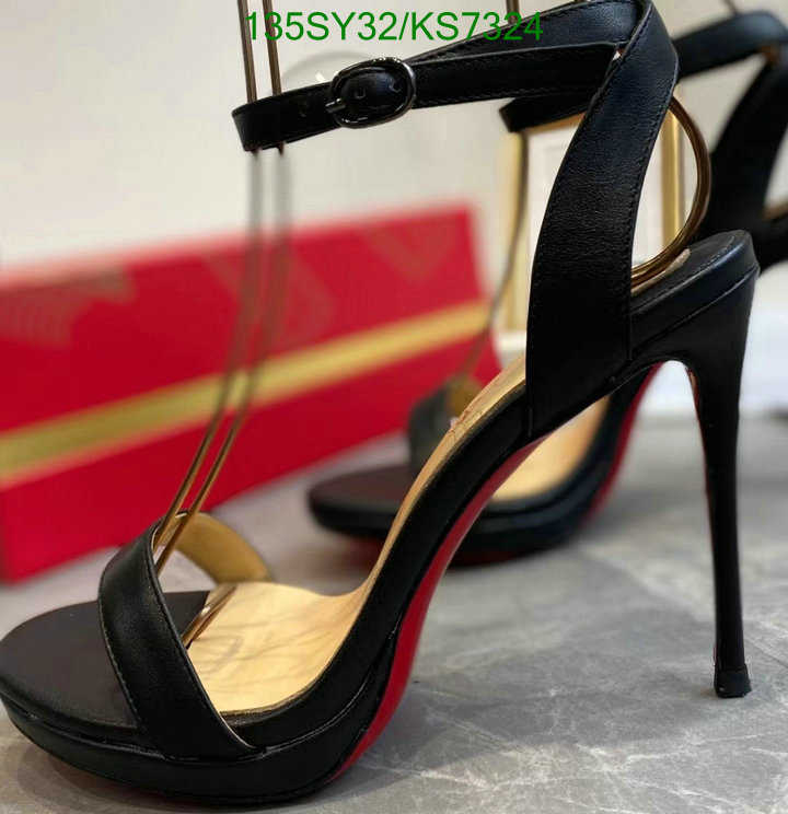 Christian Louboutin-Women Shoes Code: KS7324 $: 135USD