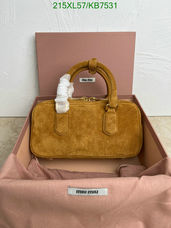 Miu Miu-Bag-Mirror Quality Code: KB7531 $: 215USD