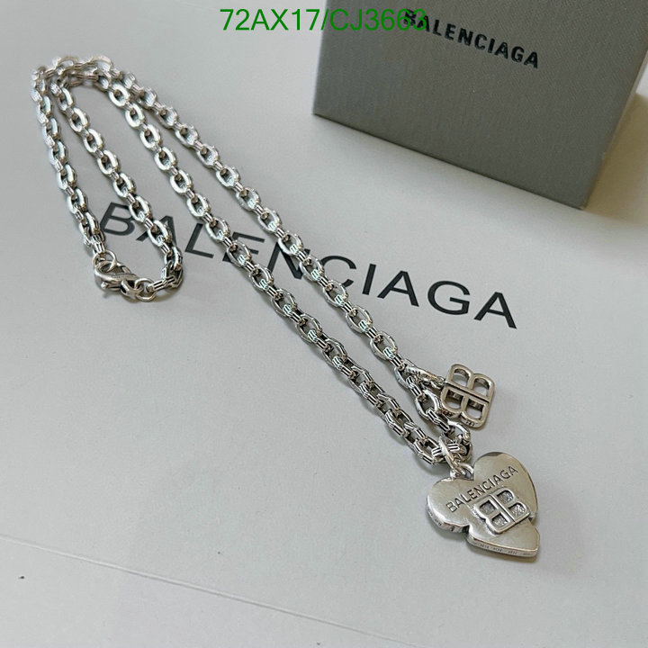 Balenciaga-Jewelry Code: CJ3663 $: 72USD