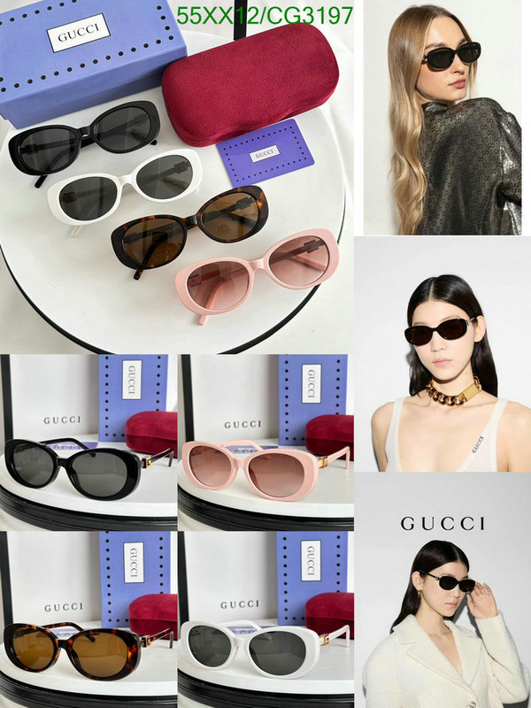 Gucci-Glasses Code: CG3197 $: 55USD