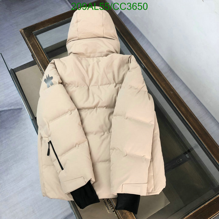 Moncler-Down jacket Men Code: CC3650 $: 209USD