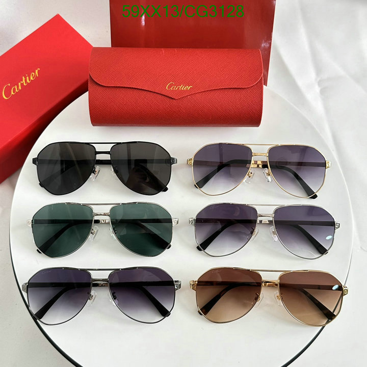 Cartier-Glasses Code: CG3128 $: 59USD