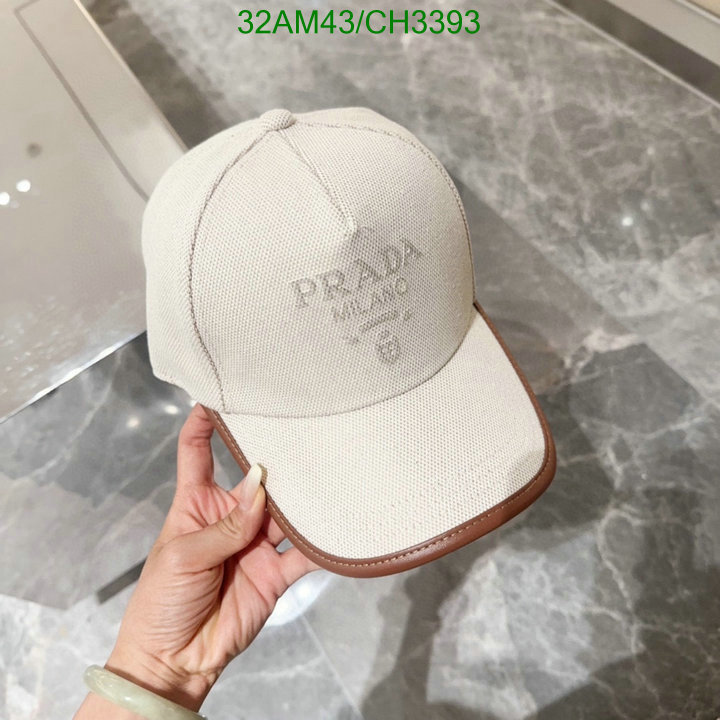 Prada-Cap(Hat) Code: CH3393 $: 32USD