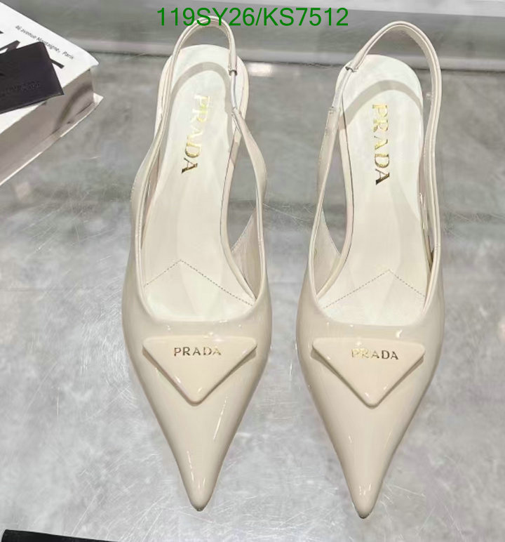 Prada-Women Shoes Code: KS7512 $: 119USD