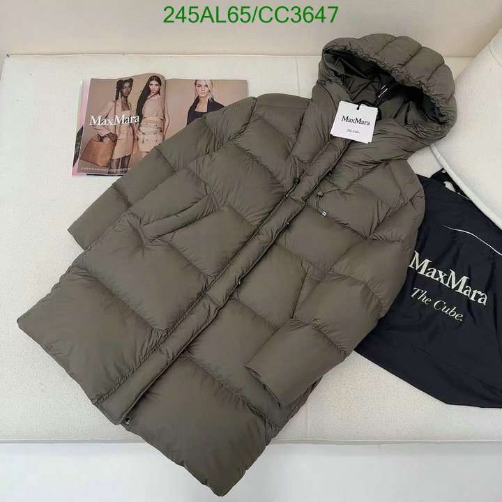 MaxMara-Down jacket Women Code: CC3647 $: 245USD