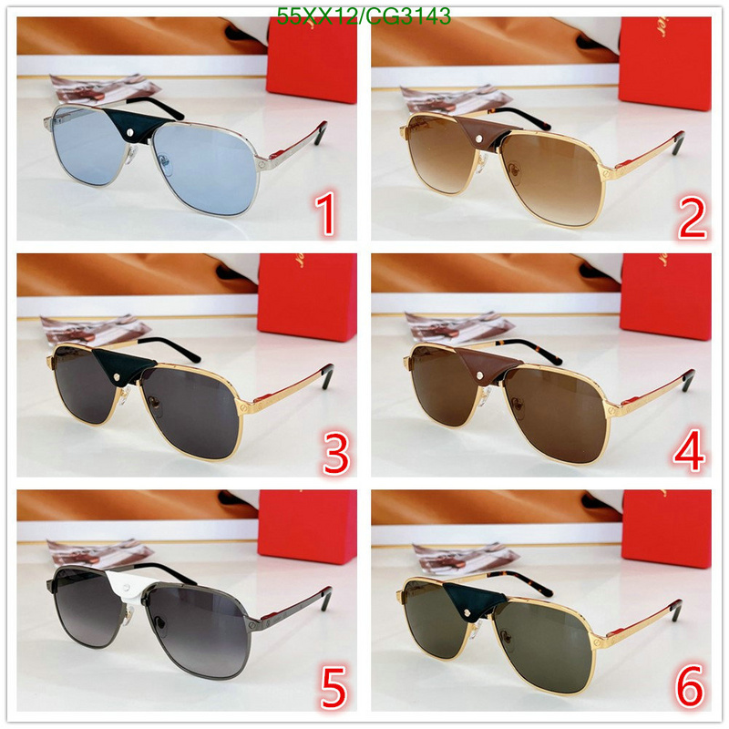 Cartier-Glasses Code: CG3143 $: 55USD