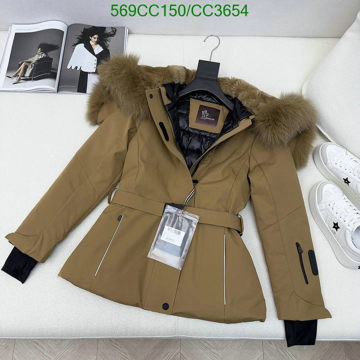 Moncler-Down jacket Women Code: CC3654 $: 569USD