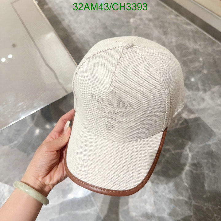 Prada-Cap(Hat) Code: CH3393 $: 32USD