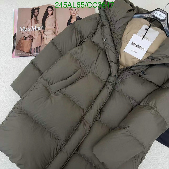 MaxMara-Down jacket Women Code: CC3647 $: 245USD