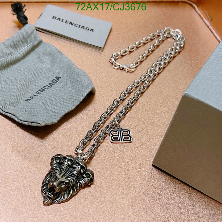 Balenciaga-Jewelry Code: CJ3676 $: 72USD