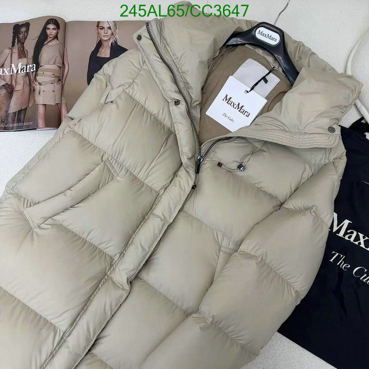 MaxMara-Down jacket Women Code: CC3647 $: 245USD