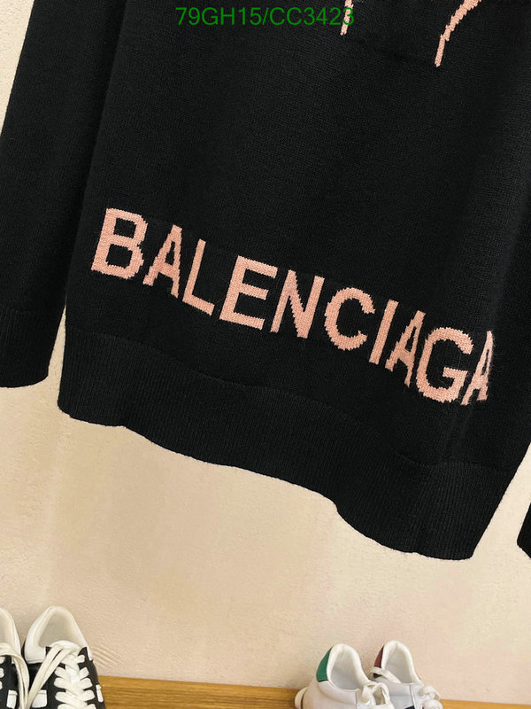 Balenciaga-Clothing Code: CC3423 $: 79USD