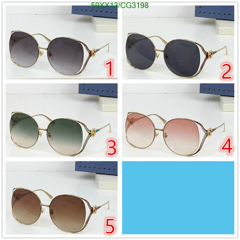 Gucci-Glasses Code: CG3198 $: 59USD