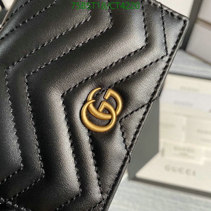 Gucci-Wallet Mirror Quality Code: CT4220 $: 75USD