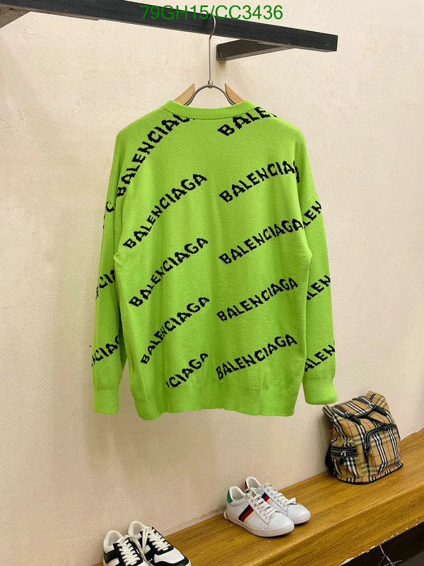 Balenciaga-Clothing Code: CC3436 $: 79USD