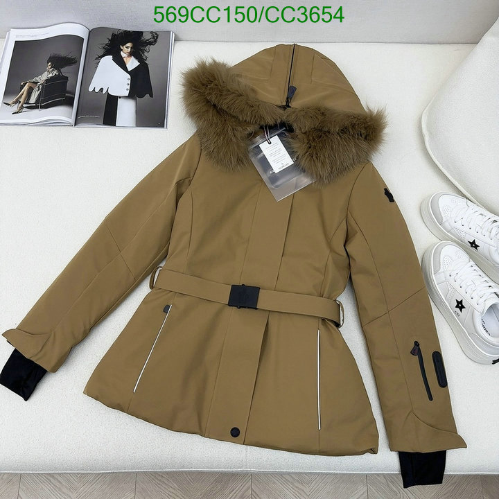 Moncler-Down jacket Women Code: CC3654 $: 569USD