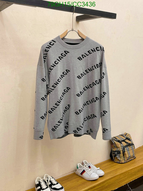 Balenciaga-Clothing Code: CC3436 $: 79USD