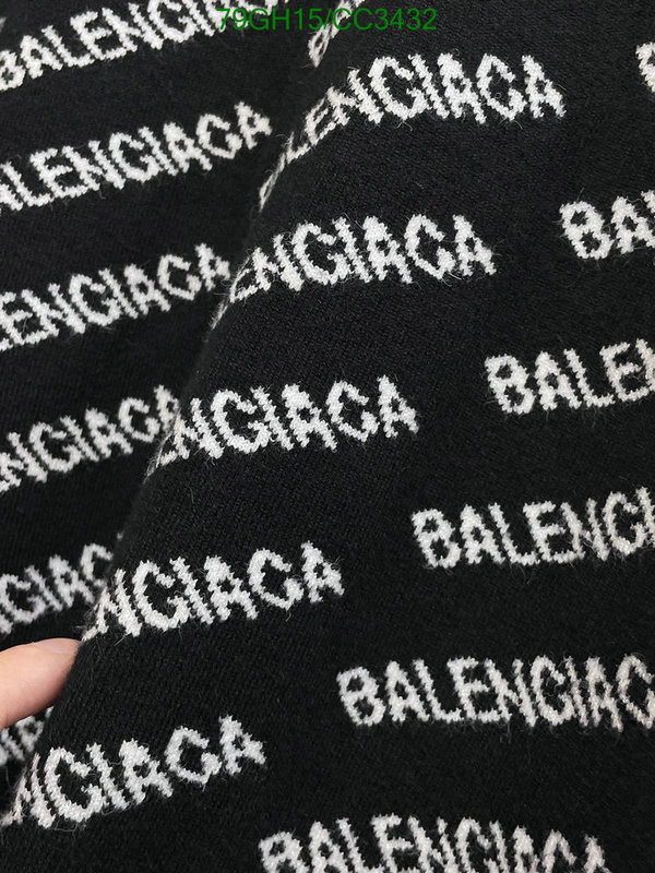 Balenciaga-Clothing Code: CC3432 $: 79USD