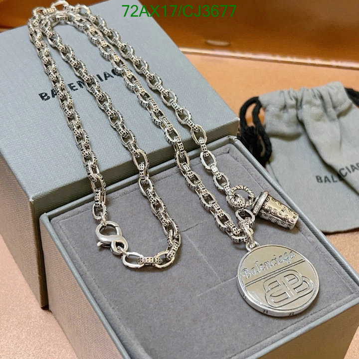 Balenciaga-Jewelry Code: CJ3677 $: 72USD