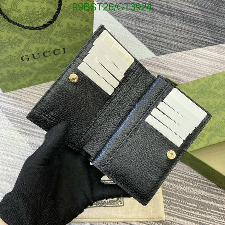 Gucci-Wallet Mirror Quality Code: CT3924 $: 99USD