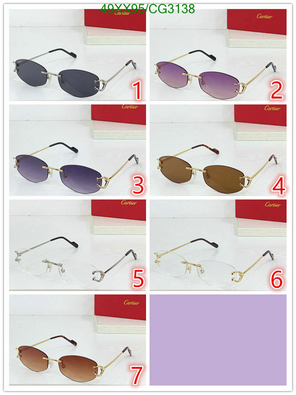 Cartier-Glasses Code: CG3138 $: 49USD