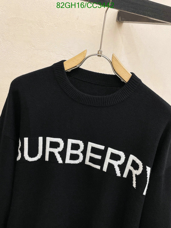 Burberry-Clothing Code: CC3442 $: 82USD