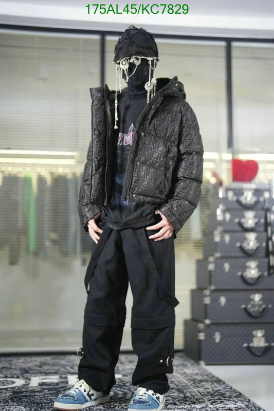 Fendi-Down jacket Men Code: KC7829 $: 175USD