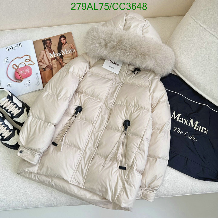 MaxMara-Down jacket Women Code: CC3648 $: 279USD