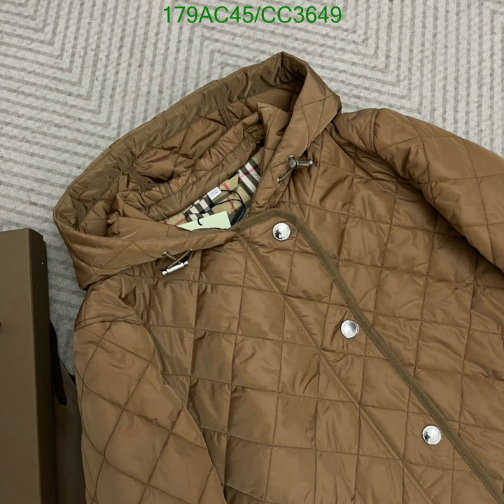 Burberry-Down jacket Women Code: CC3649 $: 179USD